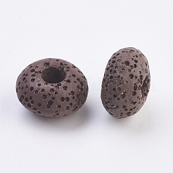 Европейские бусины из натуральной лавы&nbsp;G-E477-A10