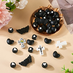 Религиозная тематика пищевые экологически чистые силиконовые бусины&nbsp;SIL-TA0002-97