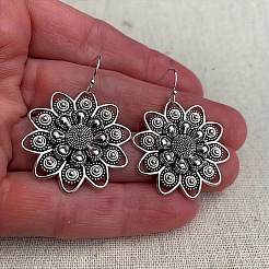 Серьги-подвески из богемского сплава&nbsp;FS-WG2CF09-01