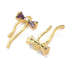 Латунные микро проложить кубического циркония подвески&nbsp;KK-A281-10G-01