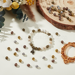 120 шт. 4 цвета бусины из сплава в тибетском стиле&nbsp;FIND-PH0028-85