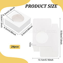 Подарочные коробки для хранения кубической крафт-бумаги&nbsp;CON-WH0095-101B-01