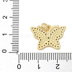 Латунные микро проложить кубического циркония подвески&nbsp;KK-P293-10G