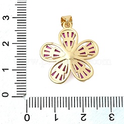 Латунные микро проложить кубического циркония подвески&nbsp;KK-Z150-13G