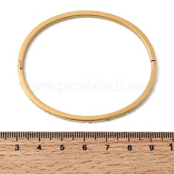 Шарнирные браслеты из нержавеющей стали 304 со стразами для женщин&nbsp;BJEW-D408-16G