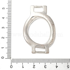 Сплав кристалл горный хрусталь овальные соединительные звенья подвески&nbsp;FIND-M052-10P-NR