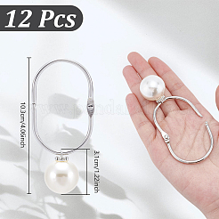 Кольца для душевой занавески из нержавеющей стали 304 для ванной комнаты&nbsp;HJEW-NB00301