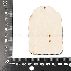 Большие деревянные подвески с принтом в стиле Хэллоуина&nbsp;LS-WOOD-I016-01H