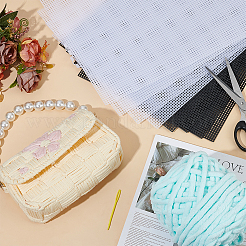 8 шт. 2-х видов пластиковых листов холста для вышивки&nbsp;DIY-PH0031-37