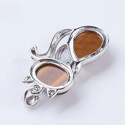 Кулоны с тигровым глазом&nbsp;G-P352-B05