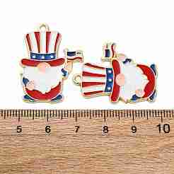 Подвески из сплава с эмалью ко дню независимости&nbsp;ENAM-V002-02B-G