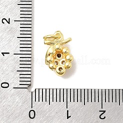 Латунные микро проложить кубического циркония подвески&nbsp;KK-C139-24A-G