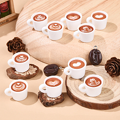 12шт 6 стиля подвески из смолы&nbsp;RESI-YW0002-05