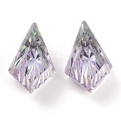 Подвески из тисненого стекла со стразами&nbsp;GLAA-J101-01A-001VL