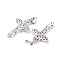 Латунные микро проложить кубического циркония подвески&nbsp;KK-B167-19P