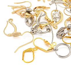 Латунные крючки для сережек&nbsp;KK-XCP0001-80