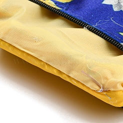 Мешочки на молнии из ткани в китайском стиле с цветочным узором для хранения ювелирных изделий&nbsp;LS-AJEW-D063-01H