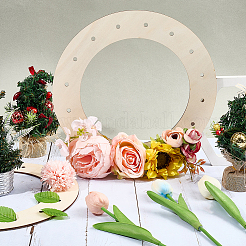 4 шт. необработанные деревянные рамки для венков&nbsp;TOOL-SP0001-07A