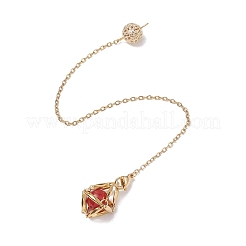 Сумочка-цепочка из нержавеющей стали в стиле макраме PALLOY-JF02736-01