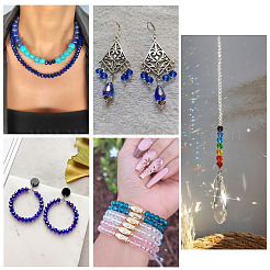 200шт 4 цвета стеклянные бусины&nbsp;EGLA-TA0013-42C