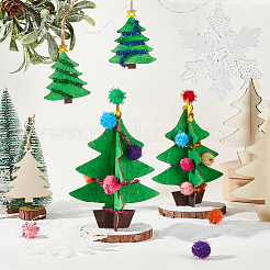 1 мешок незаконченных деревянных елок&nbsp;WOOD-GA0002-01