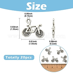 20 шт. Подвески из сплава в тибетском стиле&nbsp;FIND-YW0009-41