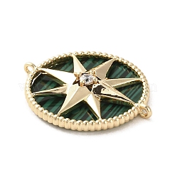 Подвески из синтетического малахита&nbsp;KK-P260-29B-G