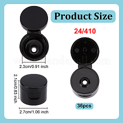 ПП пластиковая косметическая бутылка с откидной крышкой&nbsp;LS-KY-WH0046-195