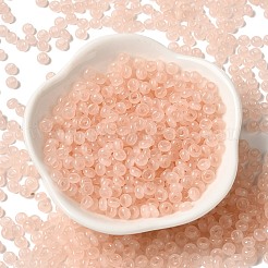 Стеклянные бусины прозрачных цветов&nbsp;SEED-P007-01A-01