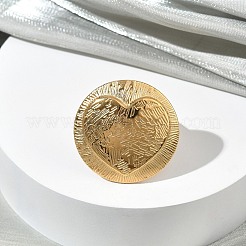 Открытые кольца манжеты из нержавеющей стали 304&nbsp;RJEW-F202-02B-G