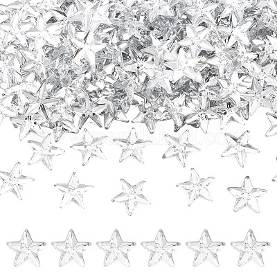 300шт акриловые кабошоны&nbsp;OACR-SP0001-98-1