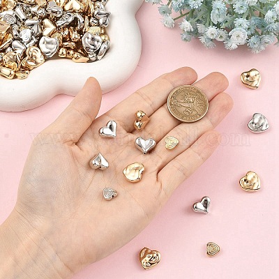 120шт 3 стиля пластиковые бусины ccb&nbsp;CCB-YW0001-76G-1