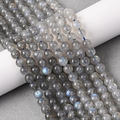 Естественно лабрадорита круглый шарик нити&nbsp;G-M263-B-03-1