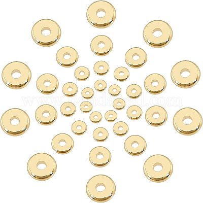 Spacer бисер латунные&nbsp;KK-FH0001-84G-1