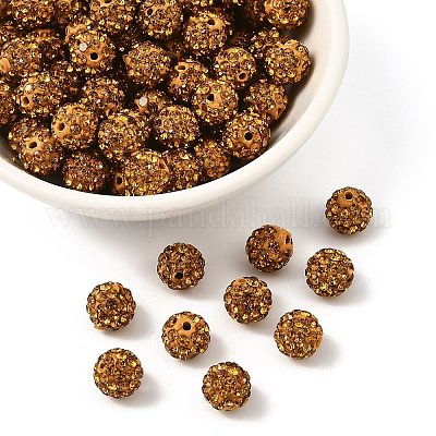 Pave disco бусины&nbsp;RB-H258-8MM-203-1