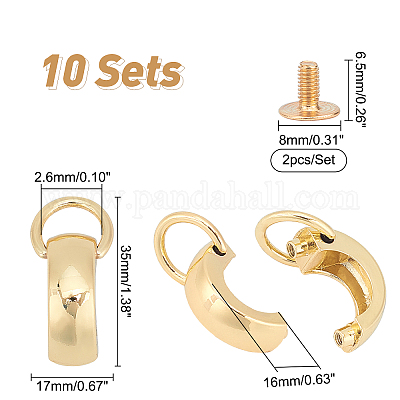 Вешалка для сумок из сплава для изготовления кошельков&nbsp;DIY-WR0001-26-1