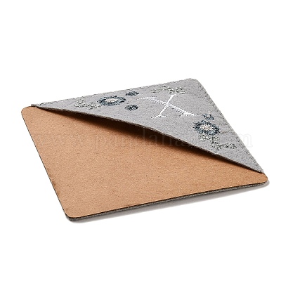 4 шт. персонализированные закладки-уголки с вышивкой вручную JX587X-1