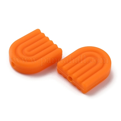 Силиконовые бусины&nbsp;SIL-WH0001-38H-1