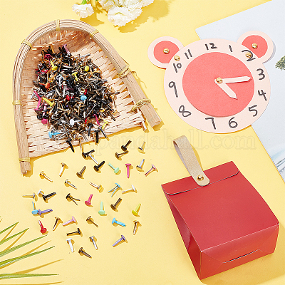 500 шт. 5 стильных железных кошелька для сумочки с конусными шпильками&nbsp;FIND-PH0017-26-1