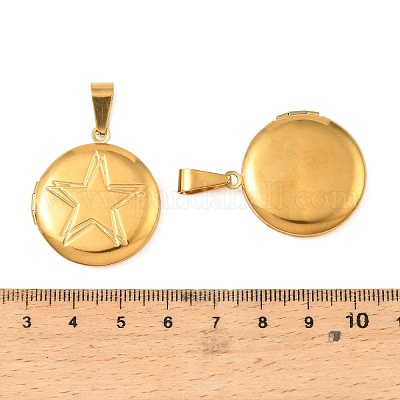 Подвески-медальоны из нержавеющей стали 316&nbsp;STAS-K321-17G-1