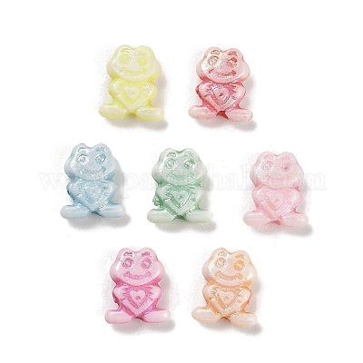 Пластиковые бусины&nbsp;KY-B004-04A-1