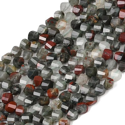 Природные африканские гелиотроп бисер пряди&nbsp;G-P611-C31-01-1