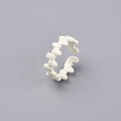 Кольца манжеты из сплава RJEW-T011-20-RS-1