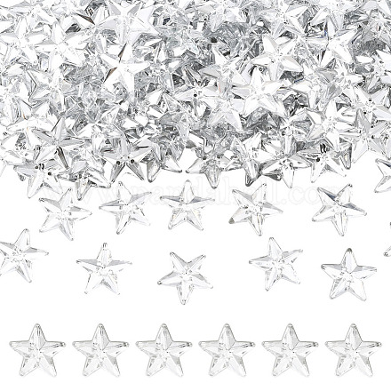 300шт акриловые кабошоны OACR-SP0001-98-1