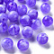 Acrylic Beads, Imitation Gemstone, Round, Slate Blue, 12mm, Hole: 2mm, about 560pcs/500g