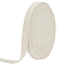 Cotton Ribbon, for Sewing Accessories, WhiteSmoke, 3/4 inch(20mm)