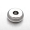 Tarnish Resistant Rondelle 303 Stainless Steel Spacer Beads, Stainless Steel Color, 5x2mm, Hole: 1.2mm