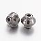 Tibetan Style Spacer Beads, Bicone, Lead Free & Cadmium Free & Nickel Free, Gunmetal Color, 5x4.5mm, Hole: 1mm