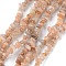 Natural Sunstone Beads Strands, Chip, 1.5~4.5x3~13x2.5~8mm, Hole: 0.5mm, 30.94~31.97 inch(78.6~81.2cm)