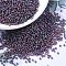 MIYUKI Round Rocailles Beads, Japanese Seed Beads, (RR1013) Silverlined Dark Smoky Amethyst AB, 11/0, 2x1.3mm, Hole: 0.8mm, about 5500pcs/50g